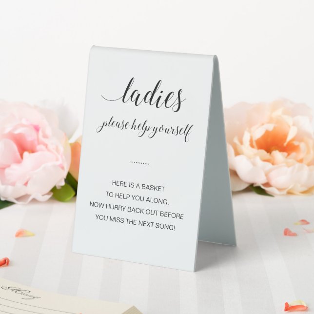 Ladies Personal Products Bathroom Basket Wedding (In SItu (Wedding))