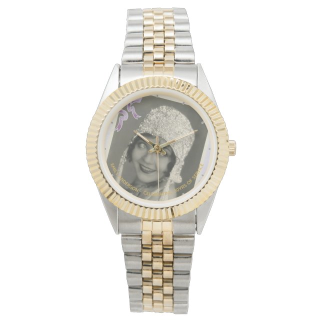 Ladies PHOTO Watch RETIREMENT - Commemorative Name (Front)
