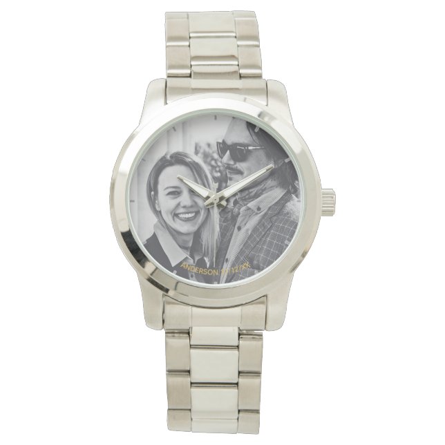 Ladies PHOTO Watch Wedding Birthday Engagement (Front)