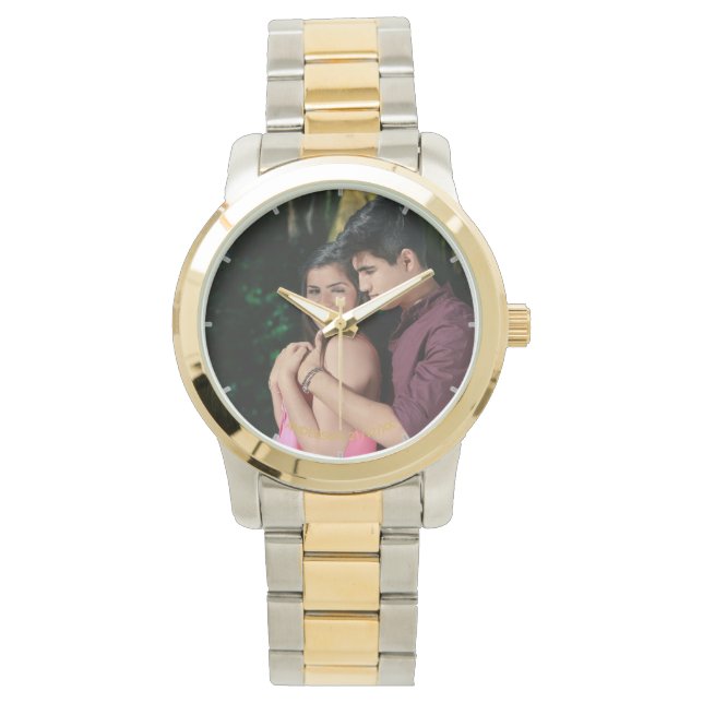 Ladies PHOTO Watch Wedding Birthday Vow Renewal (Front)