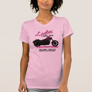 Ladies Ride Too - Motorcycle Awareness 2013 T-Shirt