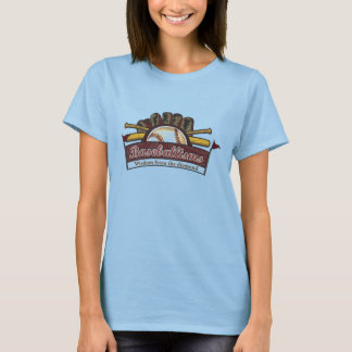 Ladies Ringer Baseballisms "T" T-Shirt