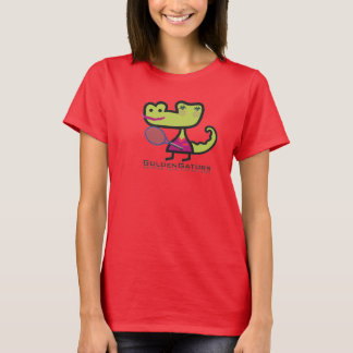 Ladies Ringer Shirt - Navy