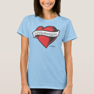 Ladies Ringer T's (LiveJournal Tattoo) T-Shirt