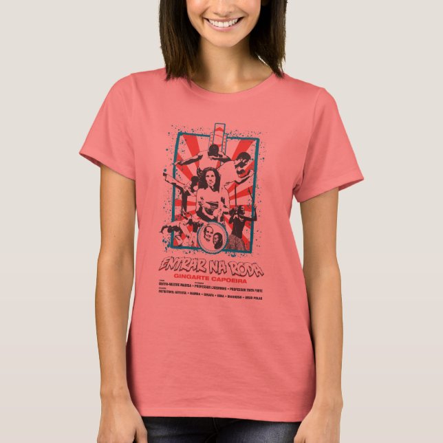Ladies Roda Ringer T-Shirt (Front)