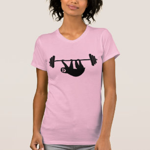 Ladies sloth gym tee