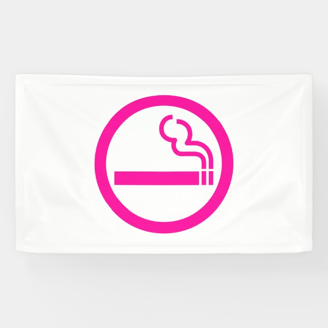 Ladies Smoking Area 喫煙女性 Japanese Sign (Horizontal)
