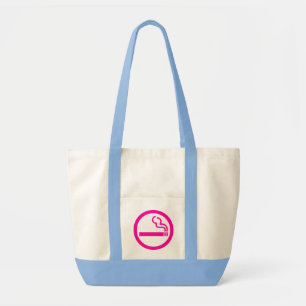 Ladies Smoking Area 喫煙女性 Japanese Sign Tote Bag