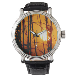 Ladies Tropical Sunset Watch
