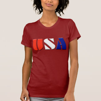 Ladies USA Patriotic Top