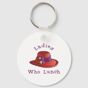 Ladies Who Lunch Key Ring