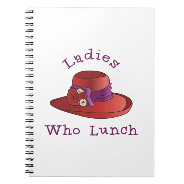 Ladies Who Lunch Notebook (Front)