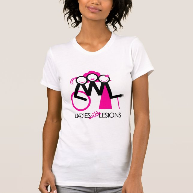 Ladies With Lesions T-Shirt (Front)