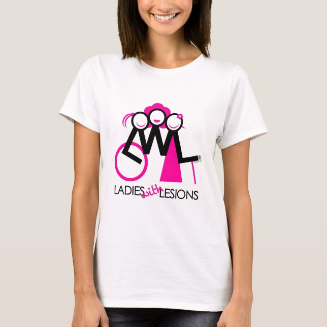 Ladies With Lesions T-Shirt (Front)