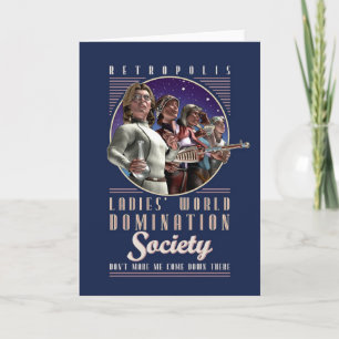 Ladies' World Domination Society Card