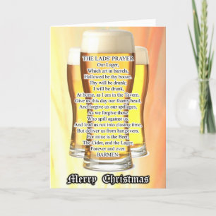 Lad's Christmas Holiday Card