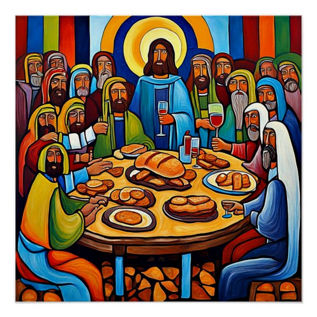 Lads night out with Jesus Poster (Front)