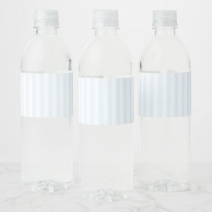 Laduree French Caffee Boulangerie Blue Stripe Water Bottle Label