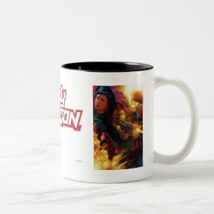 Lady Action Coffee Mug