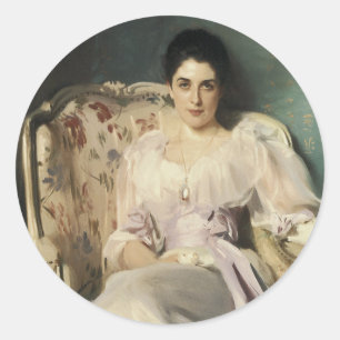 Lady Agnew of Lochnaw Classic Round Sticker