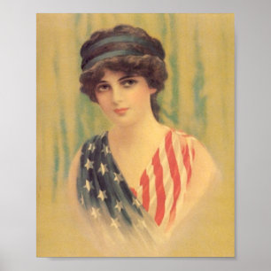 Lady America Poster
