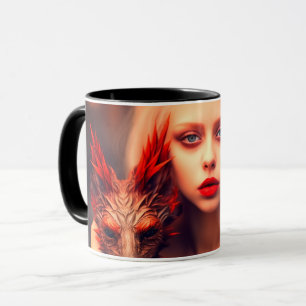 Lady and Creature Mug