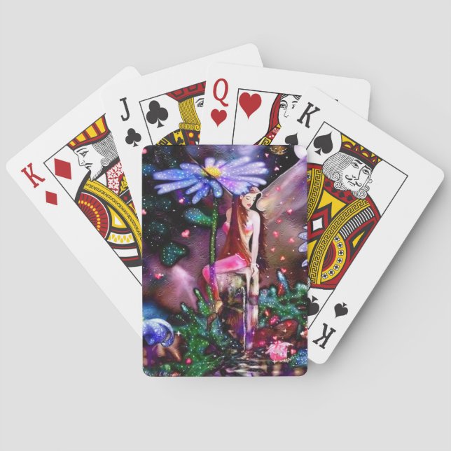 Lady and Gify Playing Cards (Back)