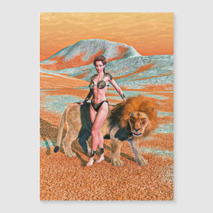 Lady and Lion