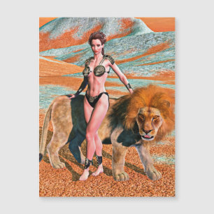 Lady and Lion