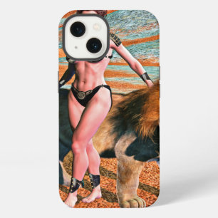 Lady and Lion iPhone 13 Case