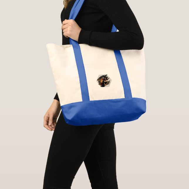 Lady And Man Tote Bag (Front (Product))