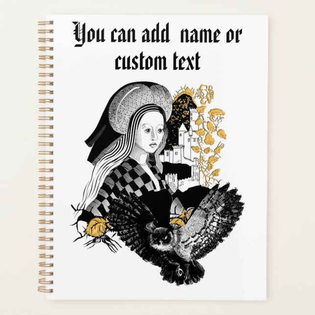 Lady and Night Owl Planner (Front)