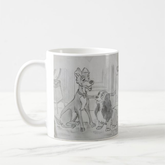 Lady and The Tramp Mug (Left)