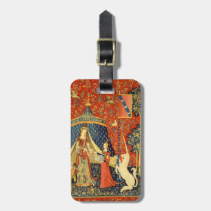 Lady and The Unicorn Mediaeval Tapestry: French Ar Luggage Tag
