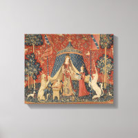 Lady And The Unicorn Middle Ages Vintage Tapestry