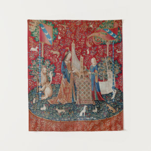 Lady and Unicorn Mediaeval Tapestry Hearing