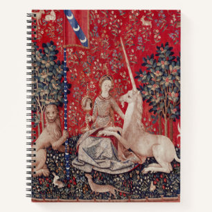 Lady and Unicorn Mediaeval Tapestry Sight Notebook