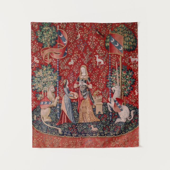 Lady and Unicorn Mediaeval Tapestry Smell (Front)