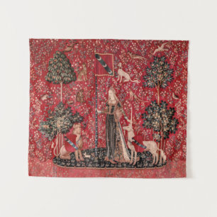 Lady and Unicorn Mediaeval Tapestry Touch