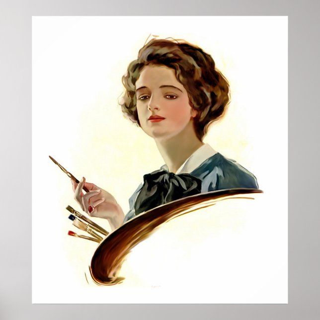 Lady Artist Poster (Front)