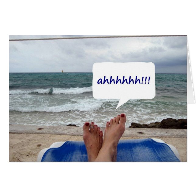 LADY AT BEACH MISSING HER SPECIAL SOMEONE (Front Horizontal)