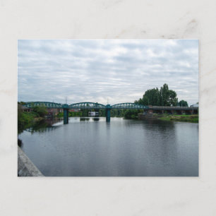 Lady Bay Bridge over the River Trent, Nottingham Postcard