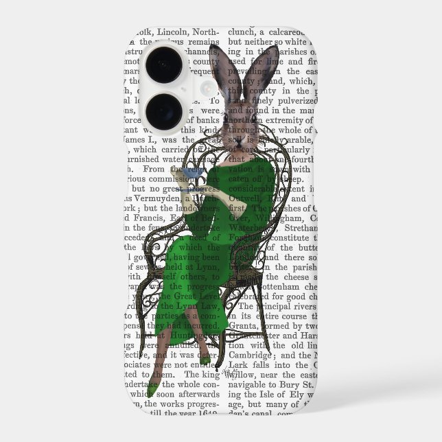 Lady Bella Rabbit Taking Tea 2 (Back)
