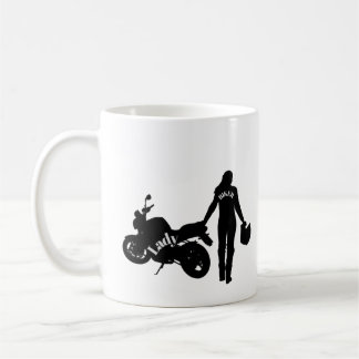 Lady BIKER  Coffee Mug