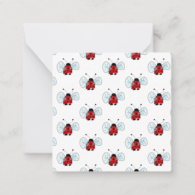 Lady bird card (Front)
