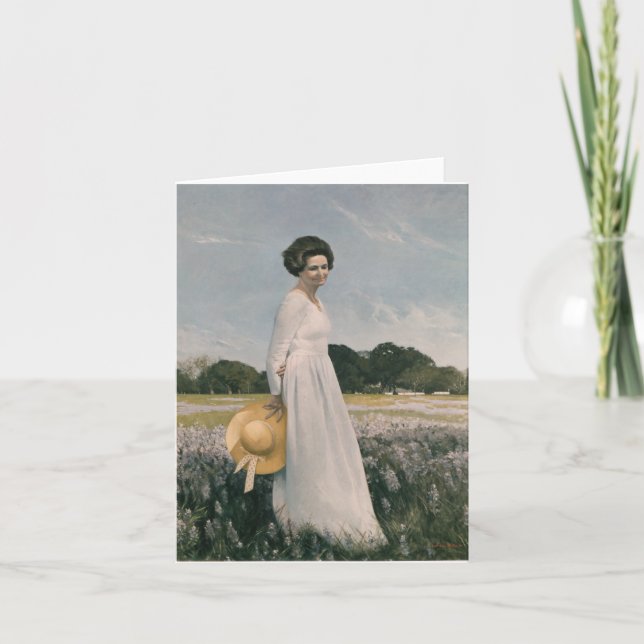 Lady Bird Johnson - Aaron Shikler (1978) Card (Front)