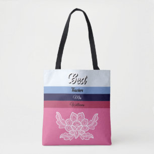 Lady Boss Best Teacher Tote Bag