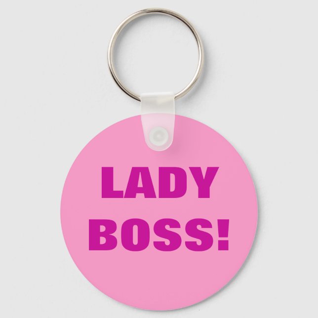 LADY BOSS! KEY RING (Front)