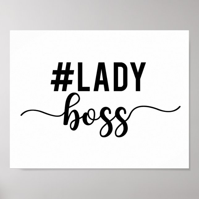 lady boss poster (Front)