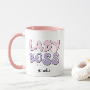 Lady Boss Retro Mug
